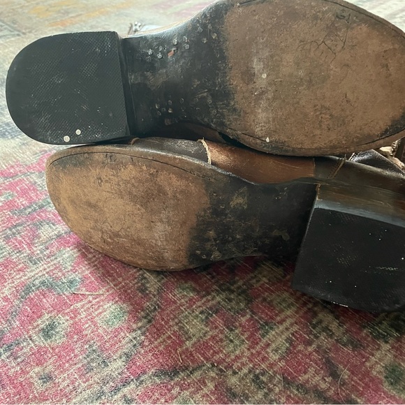 Freebird Saddle Boots Size 7 Brown - Picture 7 of 7